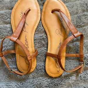 American Rag Tan Leather Sandals